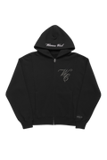 WC Rhinestone Zip-Up Hoodie