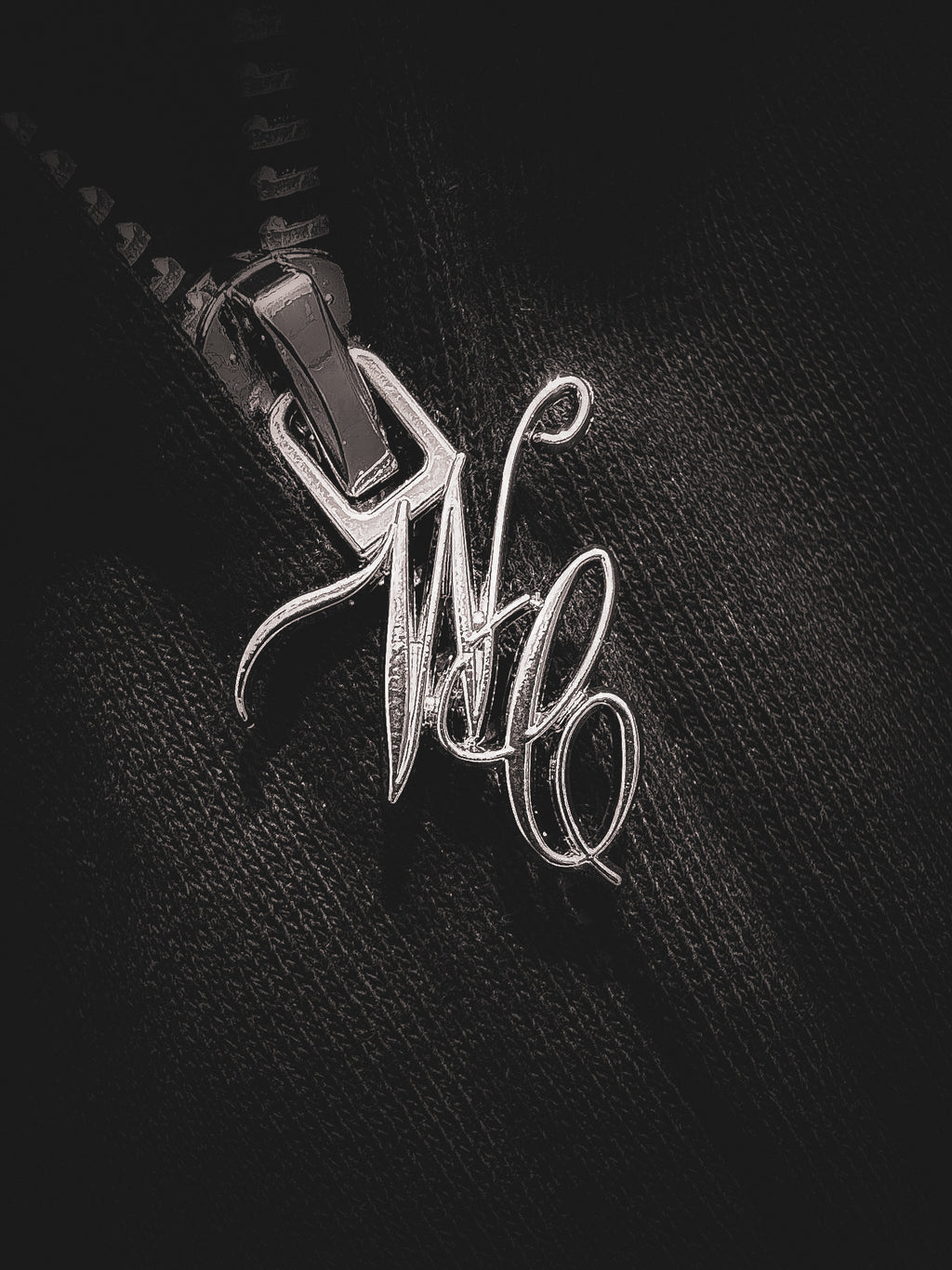 WC Rhinestone Zip-Up Hoodie